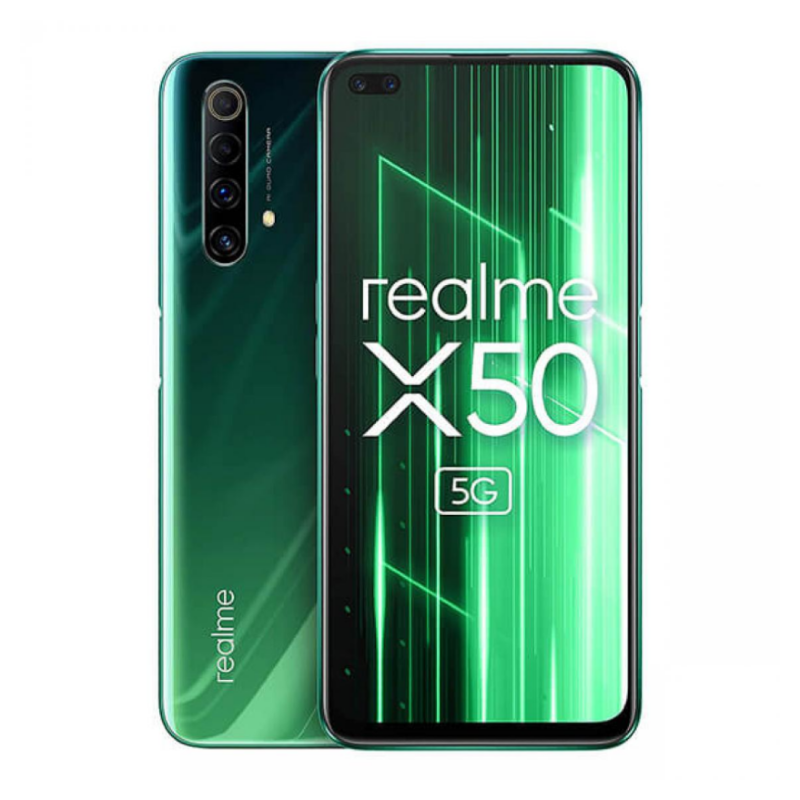 Realme Realme X50 5G 128 Go Vert - Comme Neuf avec Boîte et Accessoires