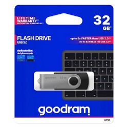 Clé USB Goodram 32 Go USB 3.0 Twister Noir