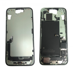 Apple Chassis Arrière iPhone 15 Plus Vert sans Vitre Arrière avec Batterie (Origine Demonté) Grade A