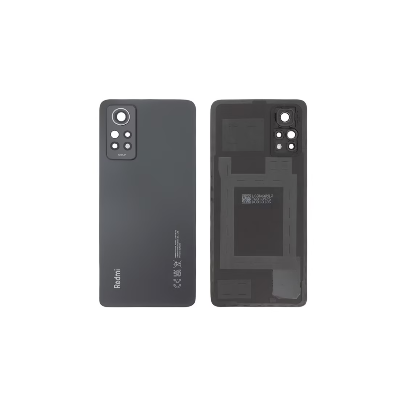 Xiaomi Vitre Arrière Xiaomi Redmi Note 12 Pro 4G Noir (Original Démonté) - Grade A