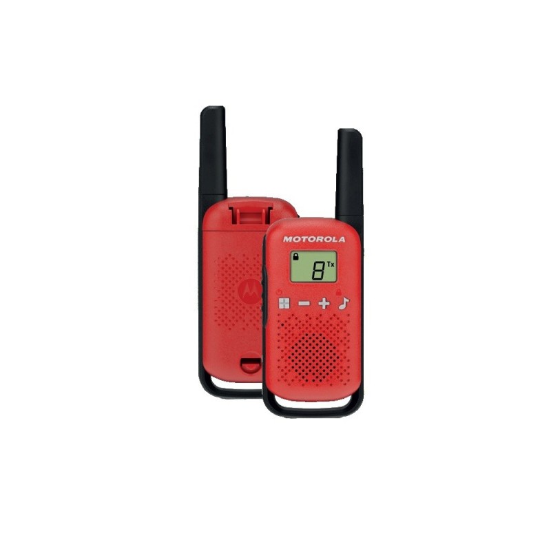 Motorola TALKIE WALKIE Motorola Talkabout T42 (Pack de Deux) - Rouge