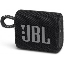 JBL Enceinte Bluetooth JBL Go 3 - 4.2W - Pro Sound- Étanche - Noir (JBLGO3BLK)