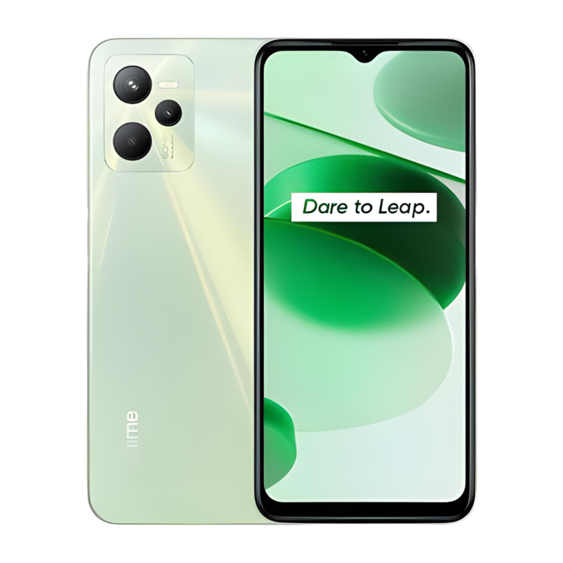 Realme Realme C35 128 Go Vert - Comme Neuf avec Boîte et Accessoires