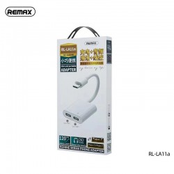 Remax Duplicateur ADAPTATEUR USB-C VERS 2 USB-C 120 mm RL-LA11a