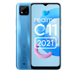 Realme Realme C11 2021 64 Go Bleu - Grade A avec Boîte et Accessoires