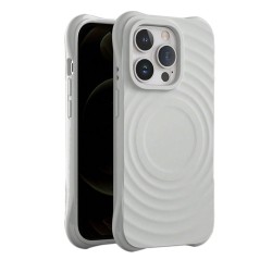 Apple IPHONE 15 PRO - COQUE CIRCLE MAG - GRIS (SOUS BLISTER)