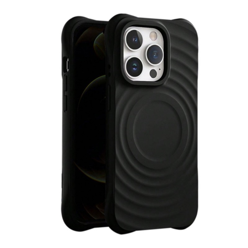 Apple IPHONE 15 PRO - COQUE CIRCLE MAG - NOIR (SOUS BLISTER)