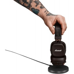 MARSHALL Casque sans fil Bluetooth Marshall Major IV marron