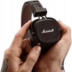 MARSHALL Casque sans fil Bluetooth Marshall Major IV marron