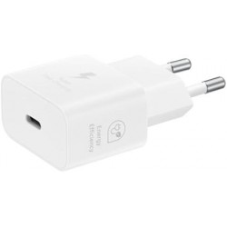 Samsung EP-T2510NWEGEU : Chargeur Samsung USB-C 25W Blanc BLISTER