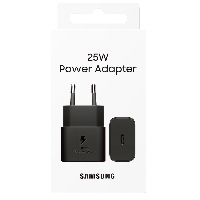 Samsung EP-T2510NBEGEU : Chargeur Samsung USB-C 25W NOIR BLISTER Samsung EP-T2510NBEGEU : Chargeur Samsung USB-C 25W NOIR BLISTER