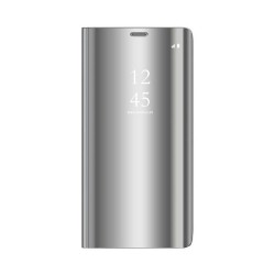 Samsung SAMSUNG A15 4G / A15 5G - ETUI A RABAT SMART CLEAR VIEW (Sous Blister) - Argent