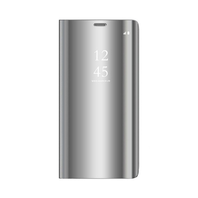 Samsung SAMSUNG A15 4G / A15 5G - ETUI A RABAT SMART CLEAR VIEW (Sous Blister) - Argent