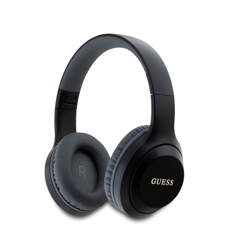 Guess Casque stéréo Bluetooth Guess Classic - Noir (Logo Gris)