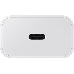 Samsung EP-T2510XWEGEU : Chargeur Samsung USB-C 25W + Cable USB-C (1m) Blanc BLISTER