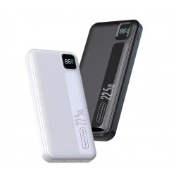 Wuw PowerBank Y139 10000mAh 22.5w avec 2 câbles (Type-C / Lightning) Noir