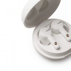 SUDIO A2 - ECOUTEURS BLUETOOTH TWS (ANC) - Blanc
