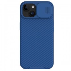 Apple IPHONE 15 PRO MAX - COQUE Nillkin CamShield PRO version Magnétique (charg. sans fil) - BLEU