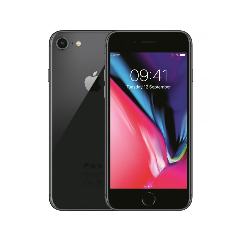 Apple iPhone 8G 64Go Noir - Grade B - Testé 100% Fonctionnel - Sans Garantie