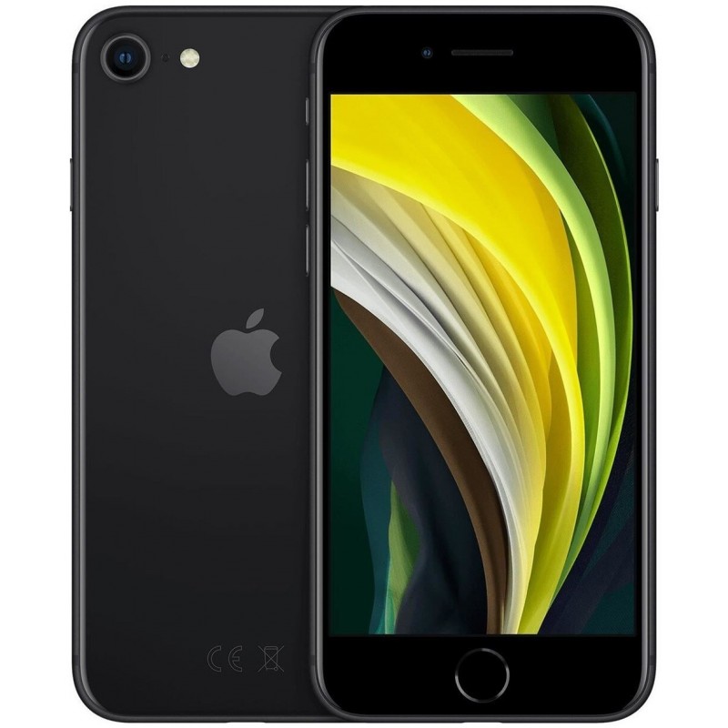 Apple iPhone SE 2020 128GO Noir - Grade B - Testé 100% Fonctionnel - Sans Garantie