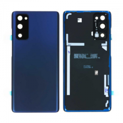 Samsung Vitre Arrière Bleu Nuit Galaxy S20 FE/S20 FE 5G (G780F/G781B)- Sans logo