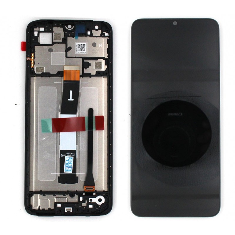 Xiaomi Ecran Xiaomi Redmi 12C Noir + Châssis (Original) OEM X-407