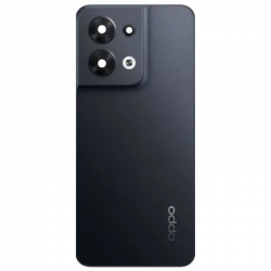 OPPO Vitre Arrière Oppo Reno 8 5G Noir (Original Démonté) - Comme Neuf