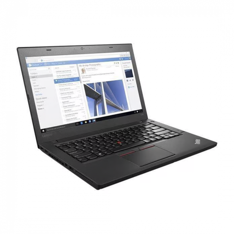 Lenovo PC Portable Lenovo ThinkPad T470S - 14" - 16 Go / 256 Go SSD - Core i7 7600U 2,8 GHz - QWERTY - Noir - Grade AB avec C...