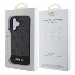 Guess GUESS IPHONE 16 - COQUE Stripe - Gris