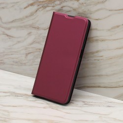 Apple IPHONE 16 - ETUI GOMME Bordeaux AVEC PROTECTION CAMERA