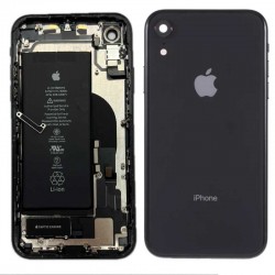 Apple Châssis Complet iPhone XR Noir - Connecteur de Charge + Batterie (Origine Demonté) - Grade AB