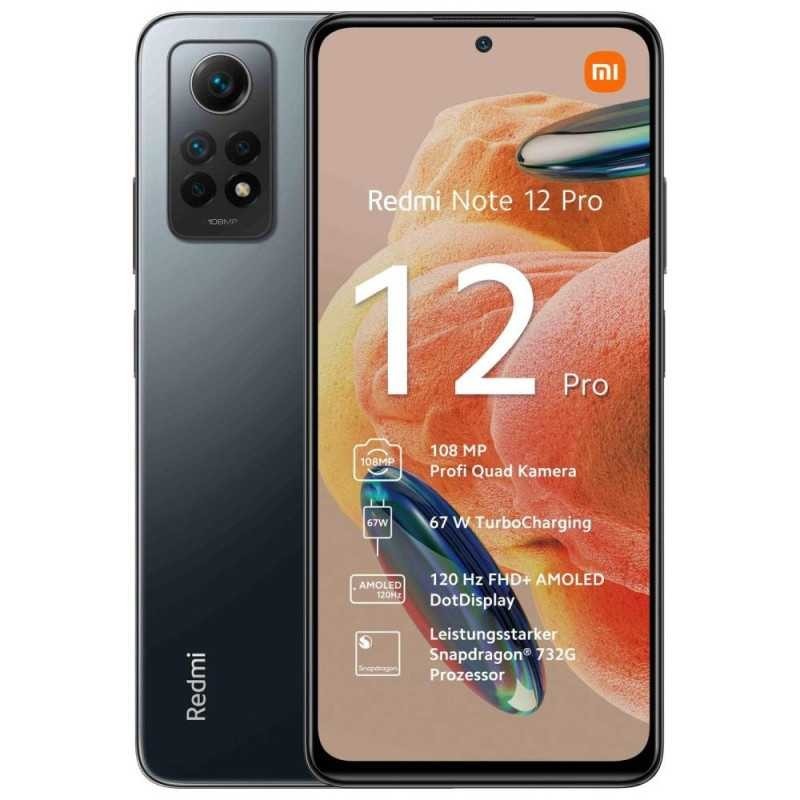 Xiaomi Xiaomi Redmi Note 12 Pro 5G 8+256 Go Gris - EU - Neuf