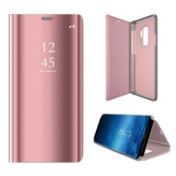 Samsung SAMSUNG A15 4G / A15 5G - ETUI A RABAT SMART CLEAR VIEW (Sous Blister) - Rose