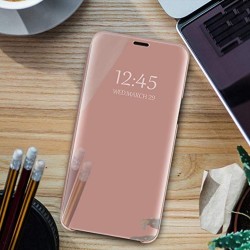 Samsung SAMSUNG A15 4G / A15 5G - ETUI A RABAT SMART CLEAR VIEW (Sous Blister) - Rose