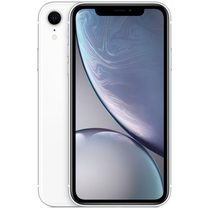 Apple iPhone XR 128 Go Blanc - Grade AB (Batterie Reconditionnée)