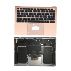 Apple Châssis Complet Apple MacBook Air 13 ″ Or A1932 - Châssis + Batterie + Tactile + Clavier AZERTY - Grade AB