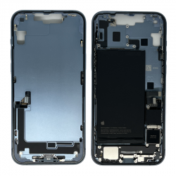 Apple Chassis Arrière iPhone 14 Plus Bleu + Batterie (Origine Demonté) - Grade A