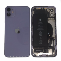 Apple Châssis Complet iPhone 11 Violet - Connecteur de Charge + Batterie (Origine Demonté) Grade AB