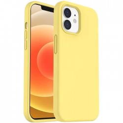 Apple IPHONE 12 / 12 PRO - COQUE JAUNE (Sous Blister)