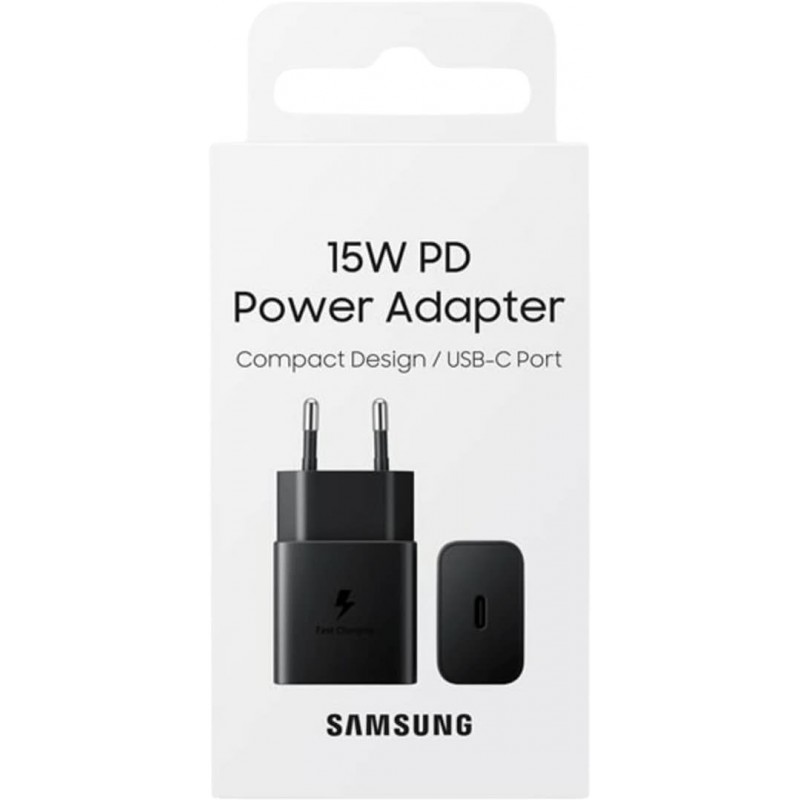 Samsung T1510NBEGEU : CHARGEUR SAMSUNG 15W NOIR (SANS CABLE) SOUS BLISTER Samsung T1510NBEGEU : CHARGEUR SAMSUNG 15W NOIR (SANS CABLE) SOUS BLISTER