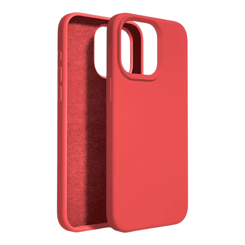 IPHONE 15 PRO MAX - COQUE ROUGE (Sous Blister)