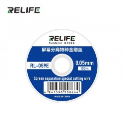 Fil Diamanté Spécial de Séparation d'écran/0.05MM/100M - RELIFE RL-059E