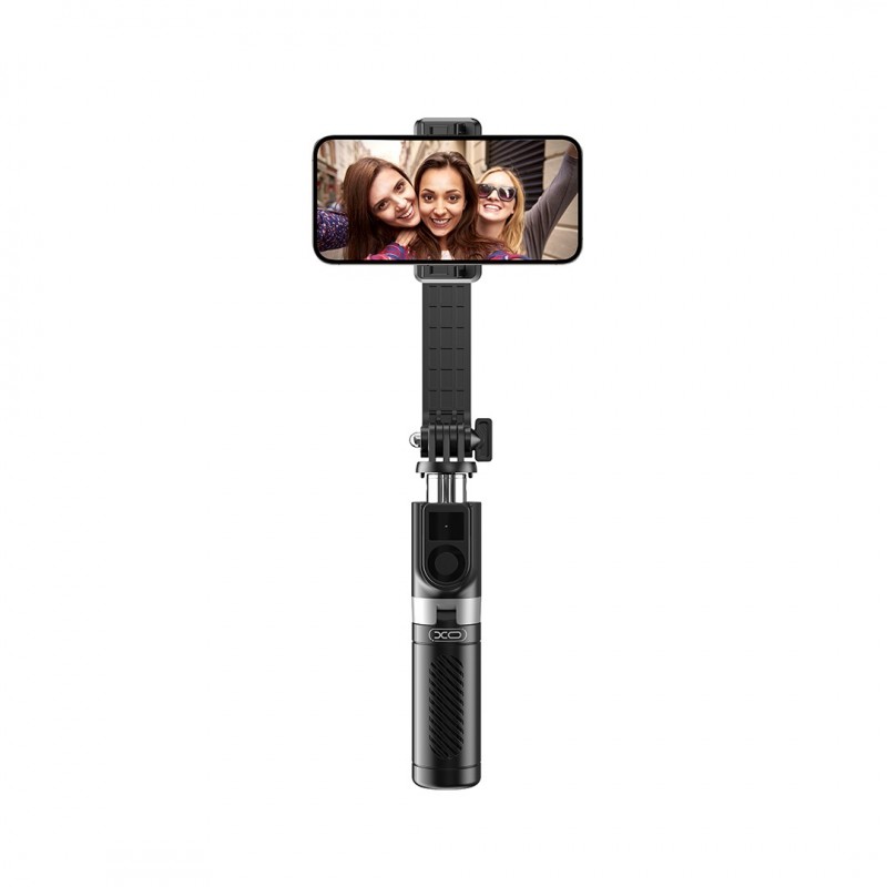 XO XO - Perche à selfie Bluetooth (SS10) - Noir - 80cm (Avec Trépied) XO XO - Perche à selfie Bluetooth (SS10) - Noir - 80cm (Avec Trépied)
