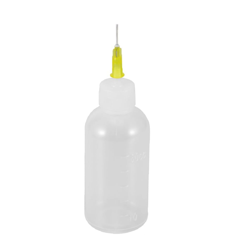 Pointe Aiguille Applicateur de Bouteille en Plastique 50cc