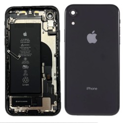 Apple Châssis Complet iPhone XR Noir - Connecteur de Charge + Batterie (Origine Demonté) - Grade B