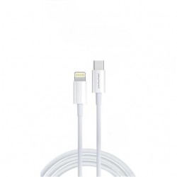 X181 CABLE (1 Mètre) CHARGE RAPIDE LIGHTNING VERS USB-C - 20W - BLANC