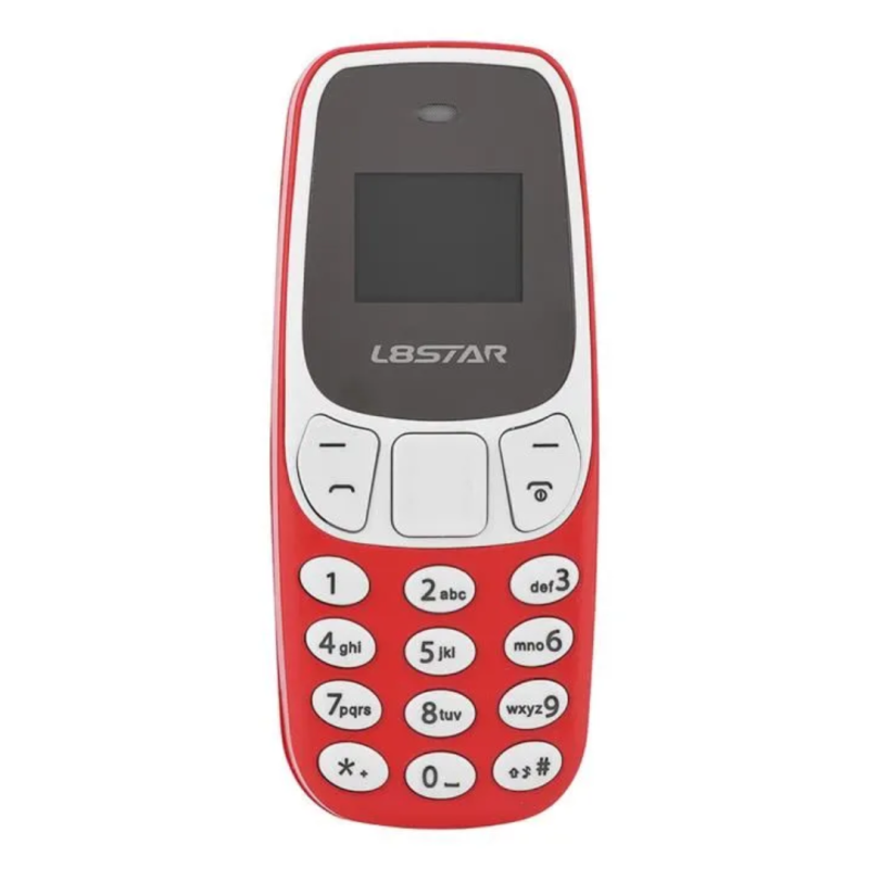 L8STAR Mini Telephone Portable BM10 Dual Nano SIM Rouge