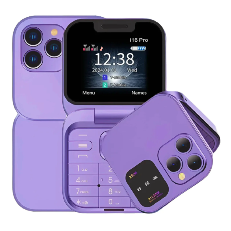 Pocket Phone i16 Pro Dual Nano SIM Violet