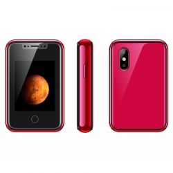 Mini Telephone Portable 8XR Dual Nano SIM Rouge