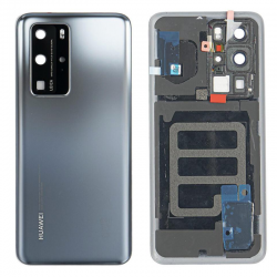 HUAWEI Vitre arrière Huawei P40 Pro Argent (Original Démonté) - Grade B